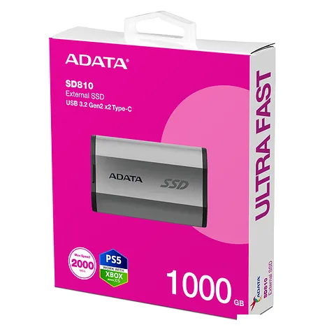 Внешний накопитель ADATA SD810 1TB SD810-1000G-CSG