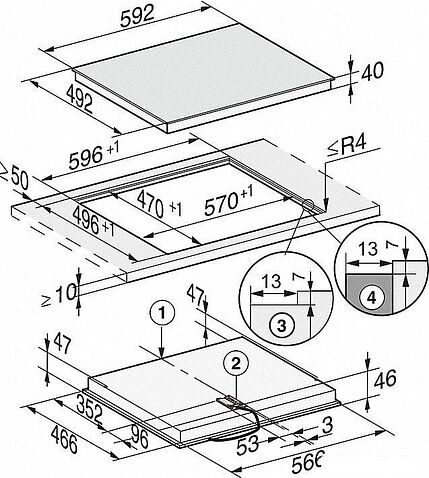 Варочная панель Miele KM 6520 FL