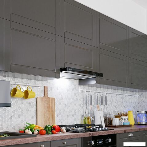 Кухонная вытяжка LEX Hide 500 (черный)