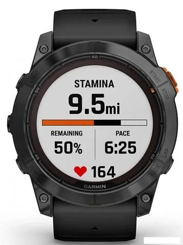 Умные часы Garmin Fenix 7X Pro Solar (сланцево-серый/черный)