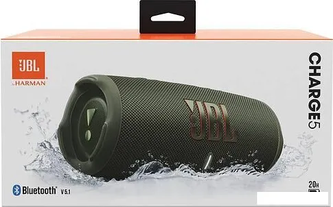 Беспроводная колонка JBL Charge 5 (зеленый)