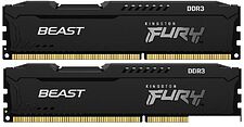 Оперативная память Kingston FURY Beast 2x8GB DDR3 PC3-12800 KF316C10BBK2/16 Оперативная память Kingston FURY Beast 2x8GB DDR3 PC3-12800 KF316C10BBK2/16
