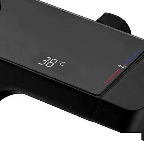 Душевая система  Rea Rob black REA-P6627