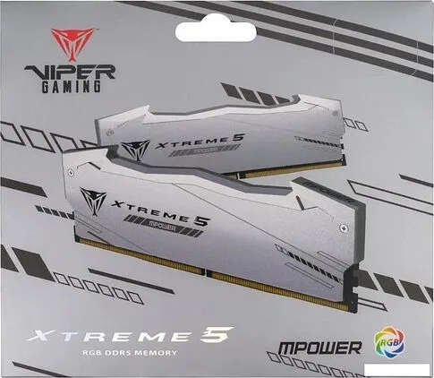 Оперативная память Patriot Viper Xtreme 5 2x16ГБ DDR5 6400 МГц PVXR532G64C32KM