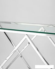 Консольный стол Stool Group Инсигния 120x40 ECST-026 (прозрачное стекло/сталь серебристый) Консольный стол Stool Group Инсигния 120x40 ECST-026 (прозрачное стекло/сталь серебристый)