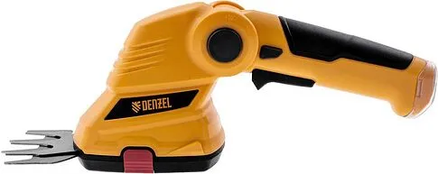 Кусторез + ножницы Denzel G411 96817 (с 1-м АКБ)