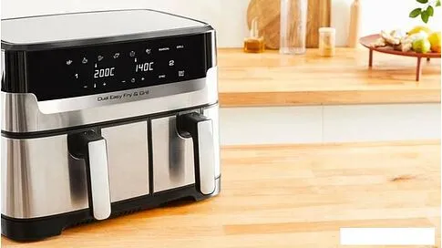 Аэрофритюрница Tefal Dual Easy Fry & Grill EY905D