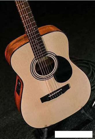 Электроакустическая гитара Cort AF510E BK