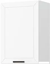 Шкаф навесной Mio Tesoro Альфа ШВ 500 (белый/холст белый)