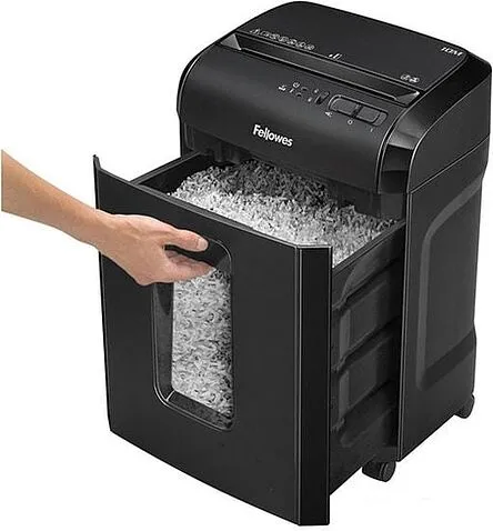 Шредер Fellowes Powershred 10M (черный)