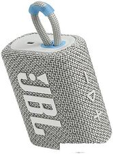 Беспроводная колонка JBL Go 3 Eco (белый)
