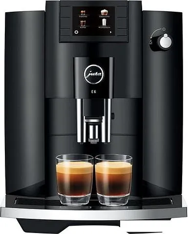 Кофемашина JURA E6 Piano Black EC 15437