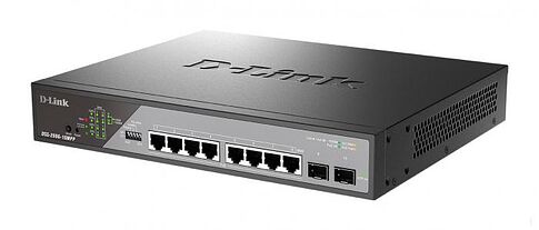 Управляемый коммутатор 2-го уровня D-Link DSS-200G-10MPP/A1A