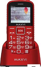 Телефон Maxvi B5ds up (красный)