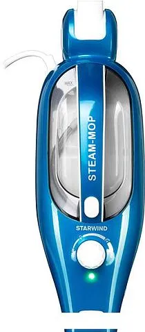 Паровая швабра StarWind SSM5570 (голубой/белый)