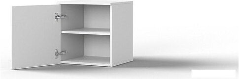 Тумба КМК Мебель Л Оливия КМК 0971.17 (белый текстурный/М3 ясень белый текстурный)