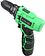 Дрель-шуруповерт Zitrek Green Li-ion 086-1001 (с 2-мя АКБ)
