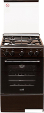 Кухонная плита CEZARIS ПГ 2150-09 (стальные решетки, коричневый)