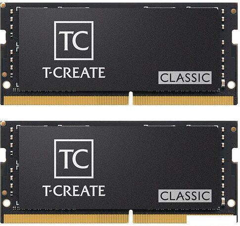 Оперативная память Team T-Create Classic SODIMM 16ГБ DDR4 3200 МГц TTCBD416G3200HC22-S01