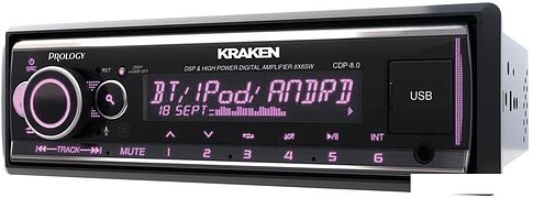 USB-магнитола Prology CDP-8.0 Kraken