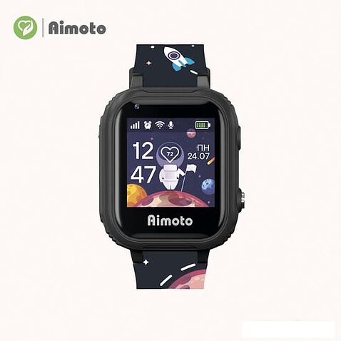 Детские умные часы Aimoto Pro 4G (космос)