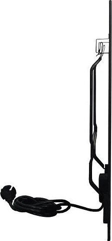 Инфракрасный обогреватель Теплофон Glassar 400 ЭРГН 0.4 c умным сетевым шнуром (черный)