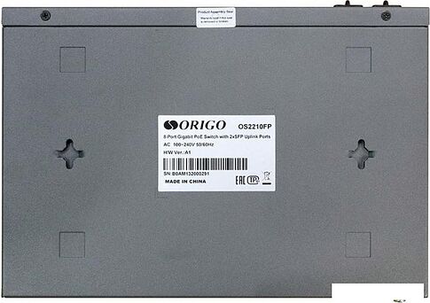 Неуправляемый коммутатор Origo OS2210FP/120W/A1A