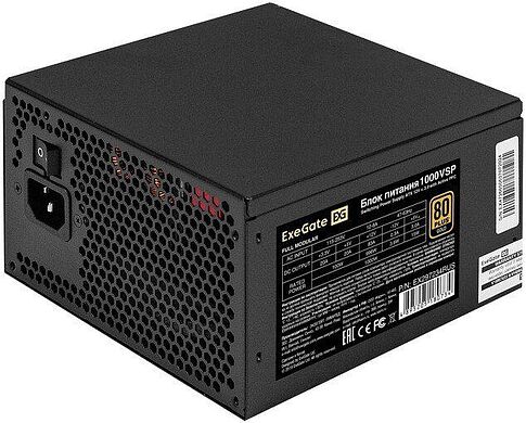 Блок питания ExeGate 1000VSP FC EX297234RUS