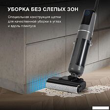 Вертикальный моющий пылесос Hyundai HYV-S01AQUA