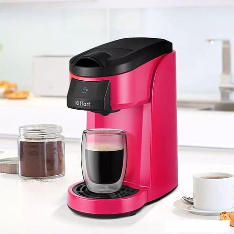 Капсульная кофеварка Kitfort KT-7121-1