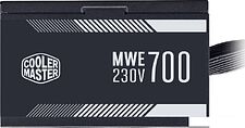Блок питания Cooler Master MWE 700 White 230V V2 MPE-7001-ACABW-EU Блок питания Cooler Master MWE 700 White 230V V2 MPE-7001-ACABW-EU