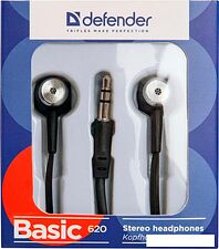 Наушники Defender Basic 620 (черный)