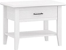 Тумба Ангстрем Кантри спальня КА-300.09 (Я16) исп.9 (Н) (блан-шене)