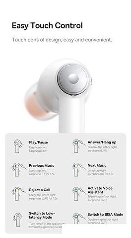 Наушники Baseus Bowie EX (черный)