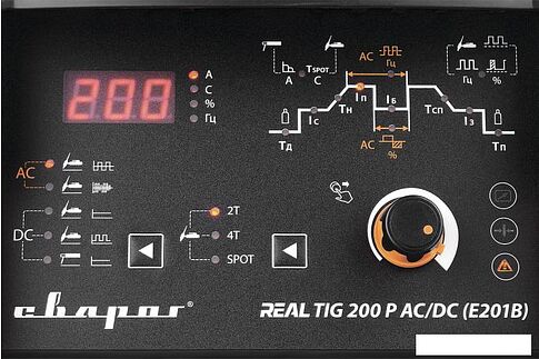 Сварочный инвертор Сварог REAL TIG 200 P AC/DC (E201B)