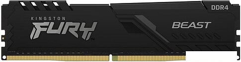 Оперативная память Kingston FURY Beast 2x4GB DDR4 PC4-25600 KF432C16BBK2/8