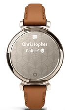 Умные часы Garmin Lily 2 Classic (кремовое золото/коричневый) Умные часы Garmin Lily 2 Classic (кремовое золото/коричневый)