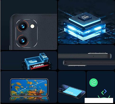 Смартфон Umidigi G1 Max 6GB/128GB (синий)