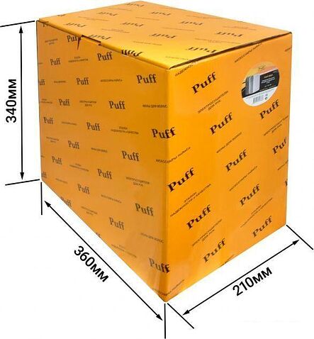 Сушилка для рук Puff 8865 (хром матовый)