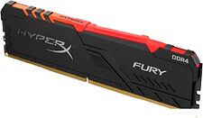 Оперативная память HyperX Fury RGB 16GB DDR4 PC4-25600 HX432C16FB4A/16 Оперативная память HyperX Fury RGB 16GB DDR4 PC4-25600 HX432C16FB4A/16