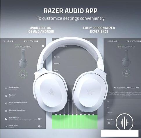 Наушники Razer Barracuda X 2022 (белый)