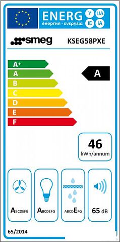 Кухонная вытяжка Smeg KSEG58PXE