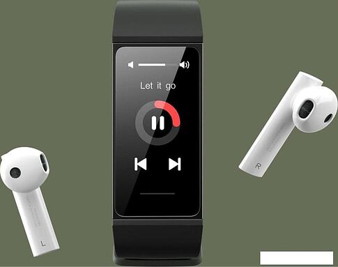 Фитнес-браслет Xiaomi Redmi Band HMSH01GE (черный, китайская версия)