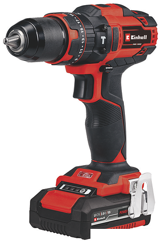 Ударная дрель-шуруповерт Einhell TE-CD 18/40 Li BL 4513995 (с 2-мя АКБ, кейс)
