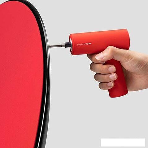 Электроотвертка HOTO Electric Screwdriver Gun QWLSD008 (красный)