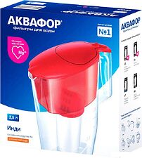 Кувшин АКВАФОР Инди А6 (красный) Кувшин АКВАФОР Инди А6 (красный)