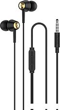 Наушники Hoco M70 (черный/золотистый) Наушники Hoco M70 (черный/золотистый)