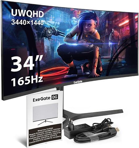 Игровой монитор ExeGate Combat EC3407TA EX299467RUS