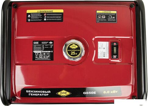 Бензиновый генератор DDE G650E