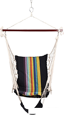 Кресло-гамак Indigo IN185 (черный/радуга)